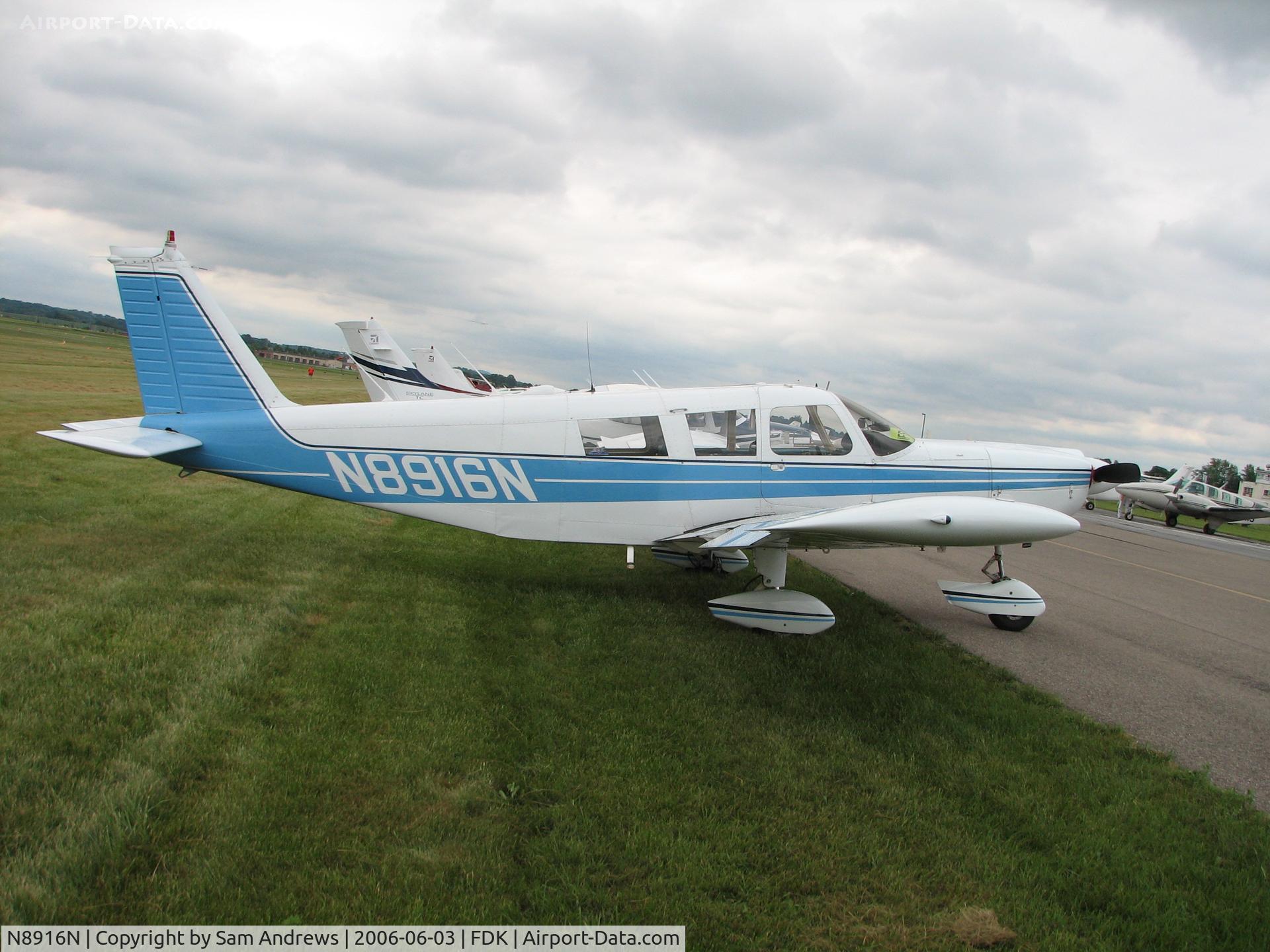 N8916N, 1969 Piper PA-32-300 Cherokee Six C/N 32-40707, Parked for the day at the 2006 AOPA Fly-in
