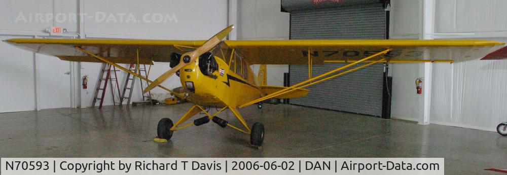 N70593, 1946 Piper J3C-65 Cub C/N 17604, 1946 Piper J3C-65 belongs to the 'Flying Farmer' in Danville Va.