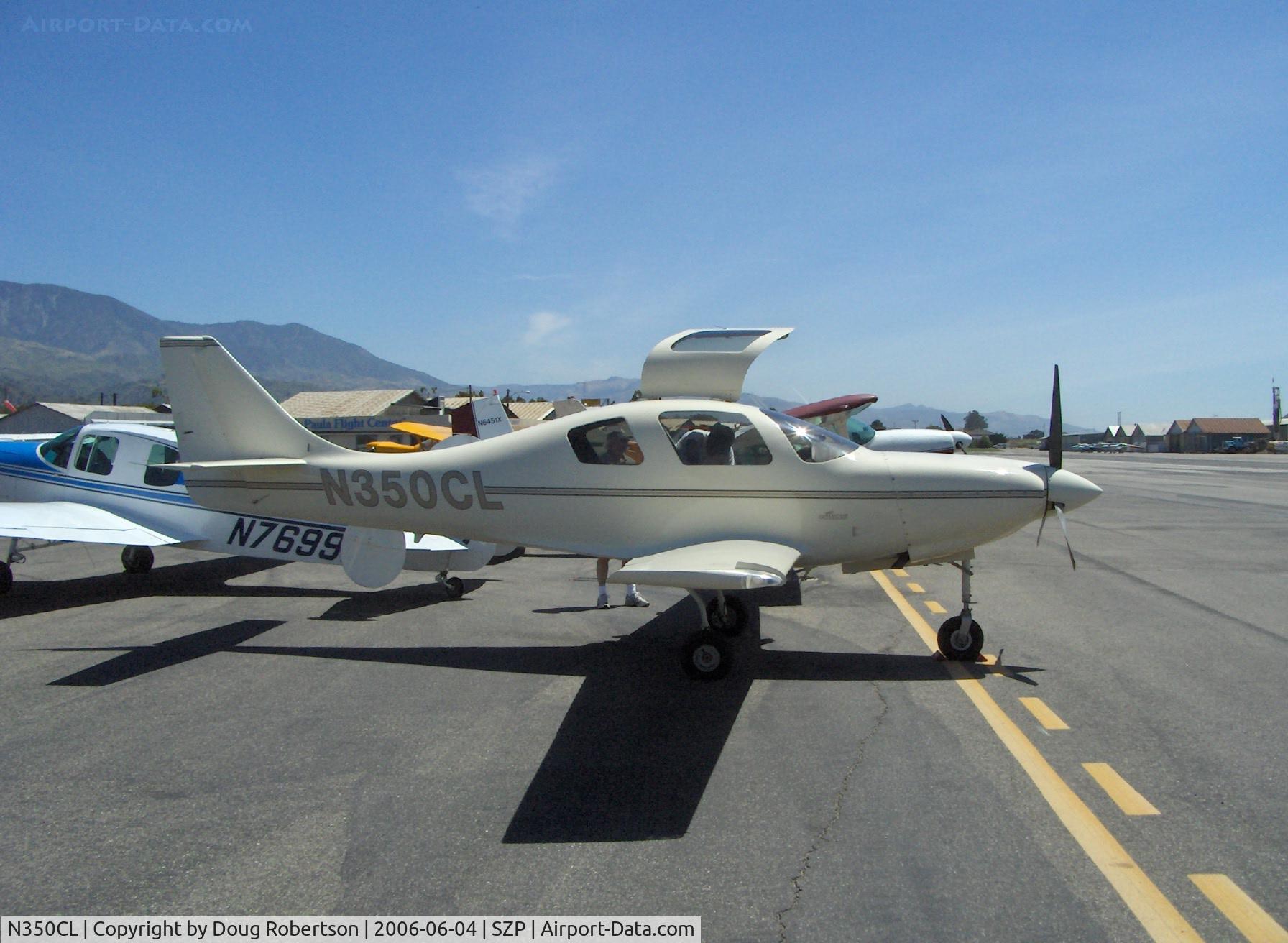 N350CL, 1996 Lancair IV C/N 021, 1996 Lindros LANCAIR IV, Continental IO-550