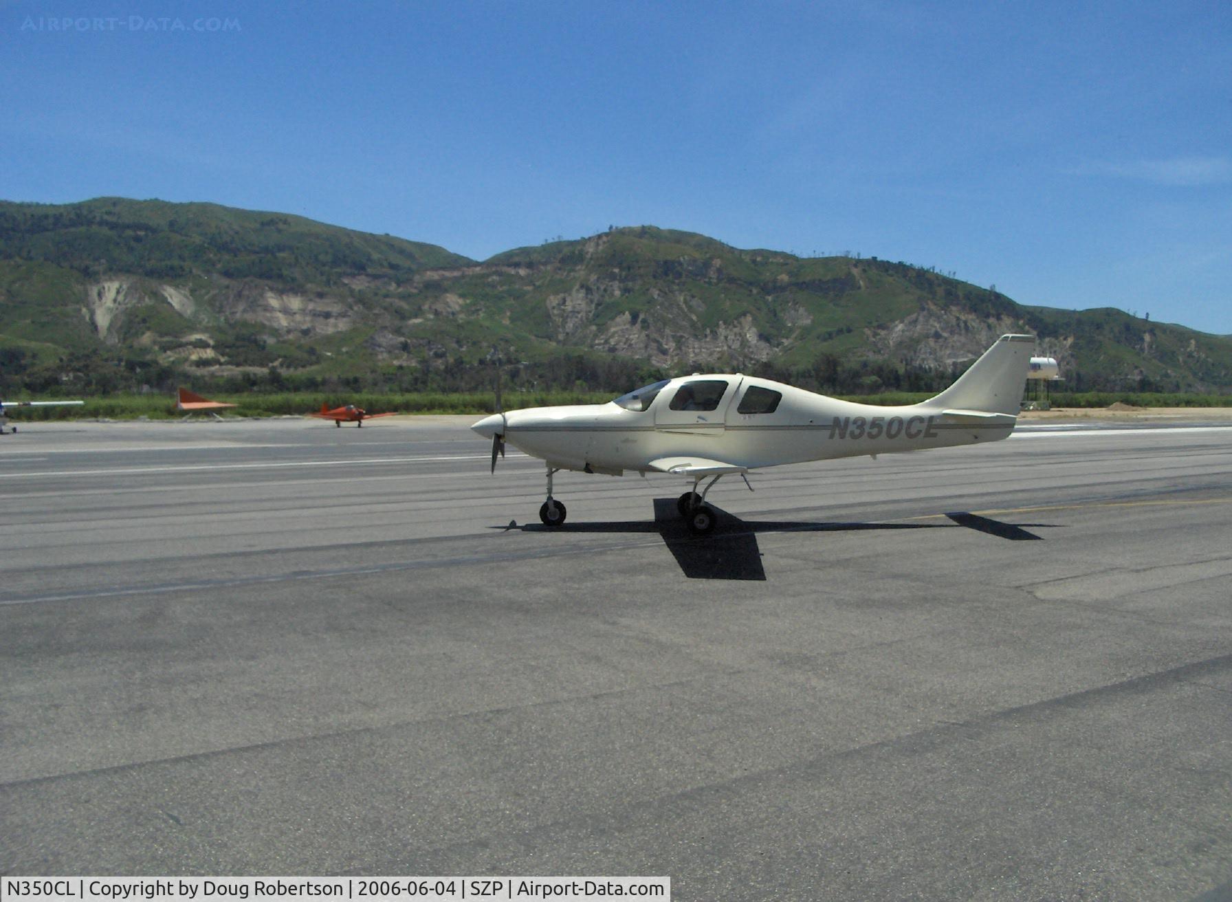 N350CL, 1996 Lancair IV C/N 021, 1996 Lindros LANCAIR IV, Continental IO-550, taxi to Runway 22