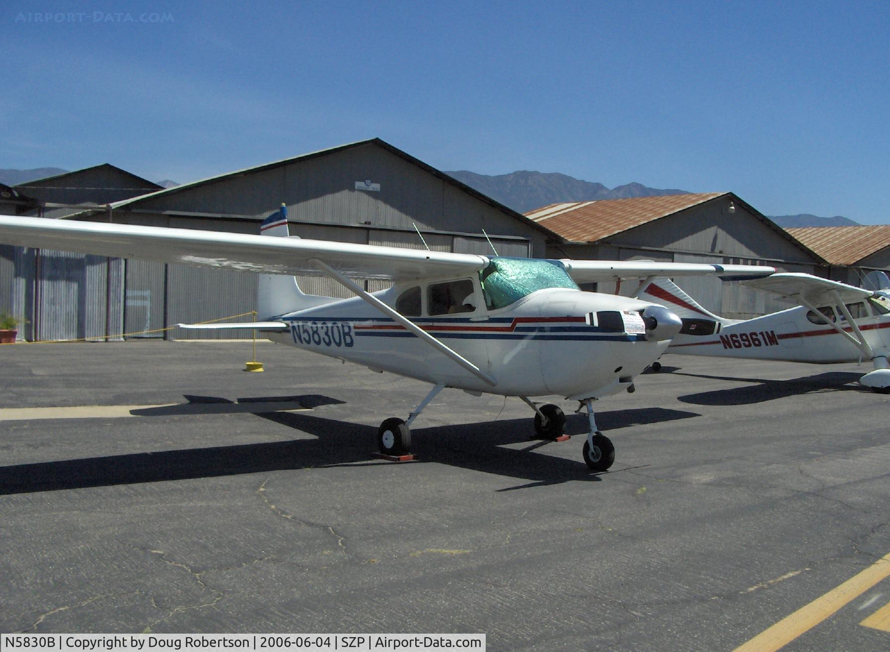 N5830B, 1956 Cessna 182 Skylane C/N 33830, 1956 Cessna 182, Continental O-470 230 Hp