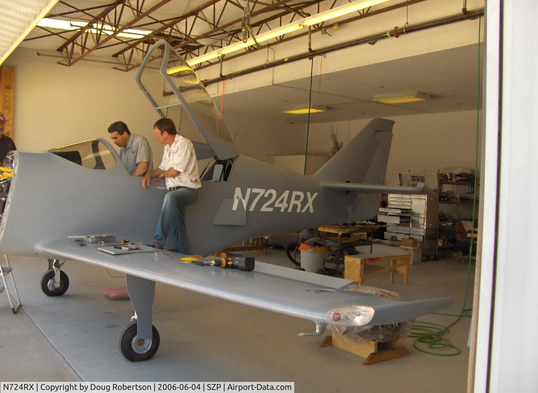 N724RX, 2006 Legend Aircraft Legend C/N 001, 2006 Dan Gray SPECIAL TURBINE LEGEND, Walter 601-D Turbine, 724 Hp, FAA DER inspection