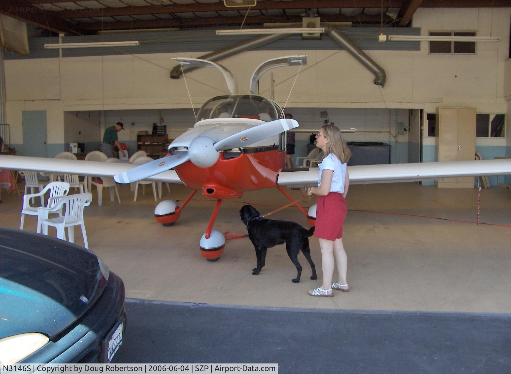 N3146S, 2005 Vans RV-10A C/N 40047, 2005 Nys VAN'S RV-10, Lycoming IO-540, in hangar