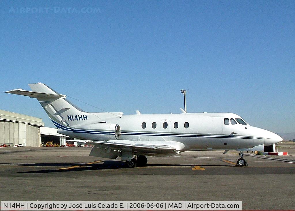 N14HH, 1966 Hawker Siddeley DH.125-3A C/N 25118, private visit to Madrid
