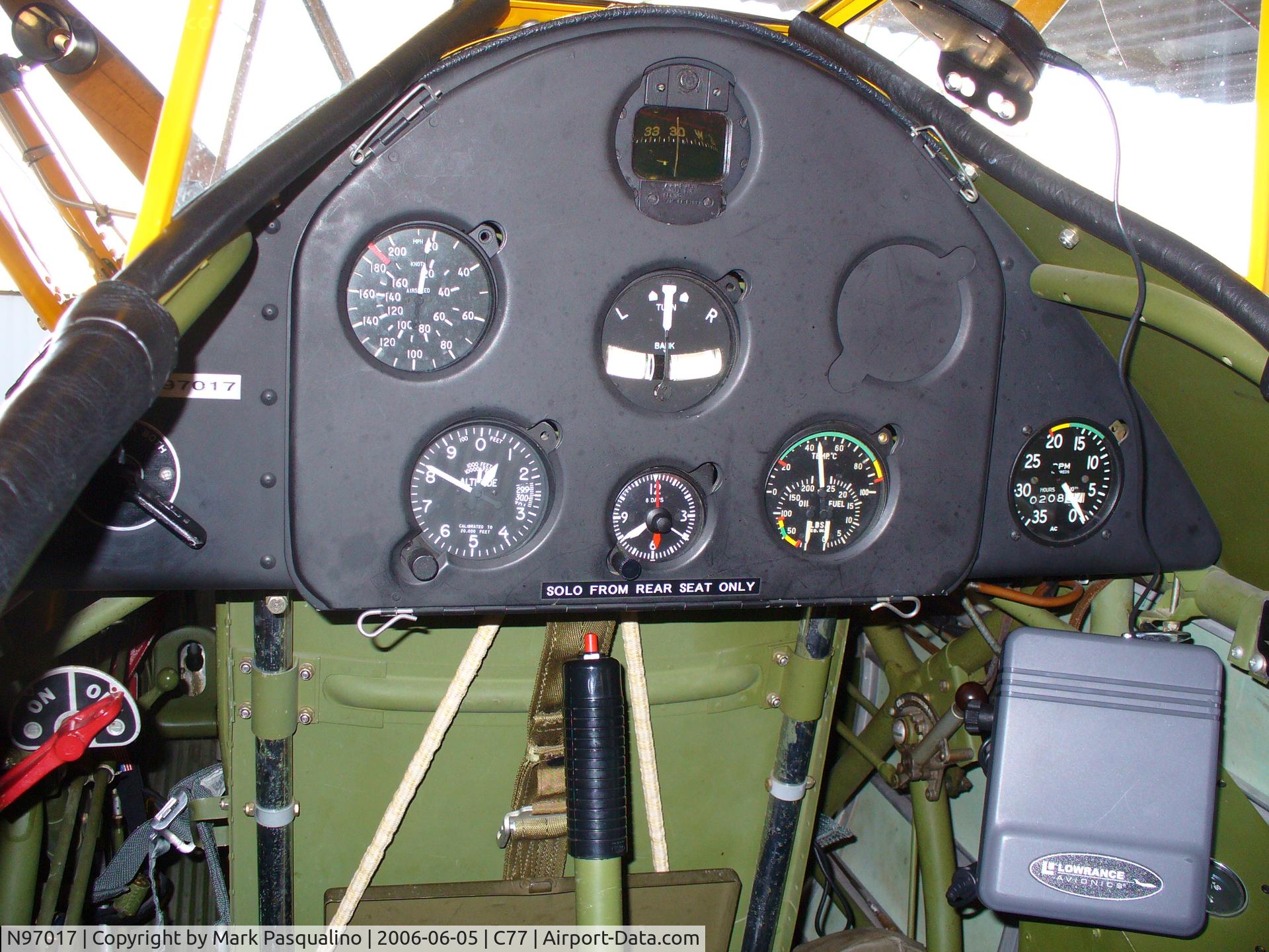 N97017, Boeing A75N1 C/N 75-3674, Stearman