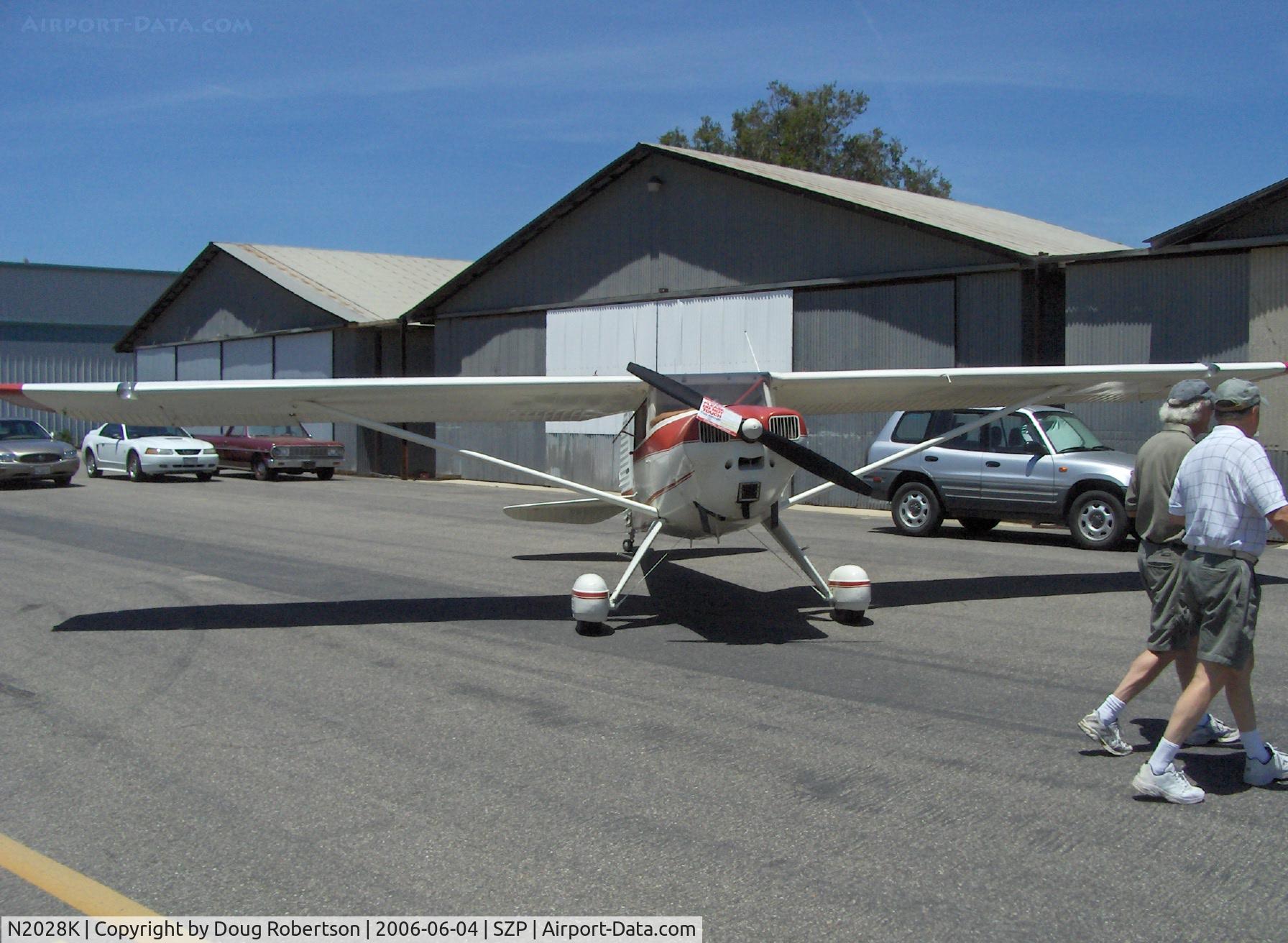 N2028K, 1947 Luscombe 8E Silvaire C/N 4755, 1947 Luscombe 8E SILVAIRE, Continental C-85 85 Hp