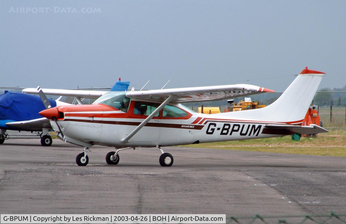 G-BPUM, 1979 Cessna R182 Skylane RG C/N R182-00915, Cessna R.182RG