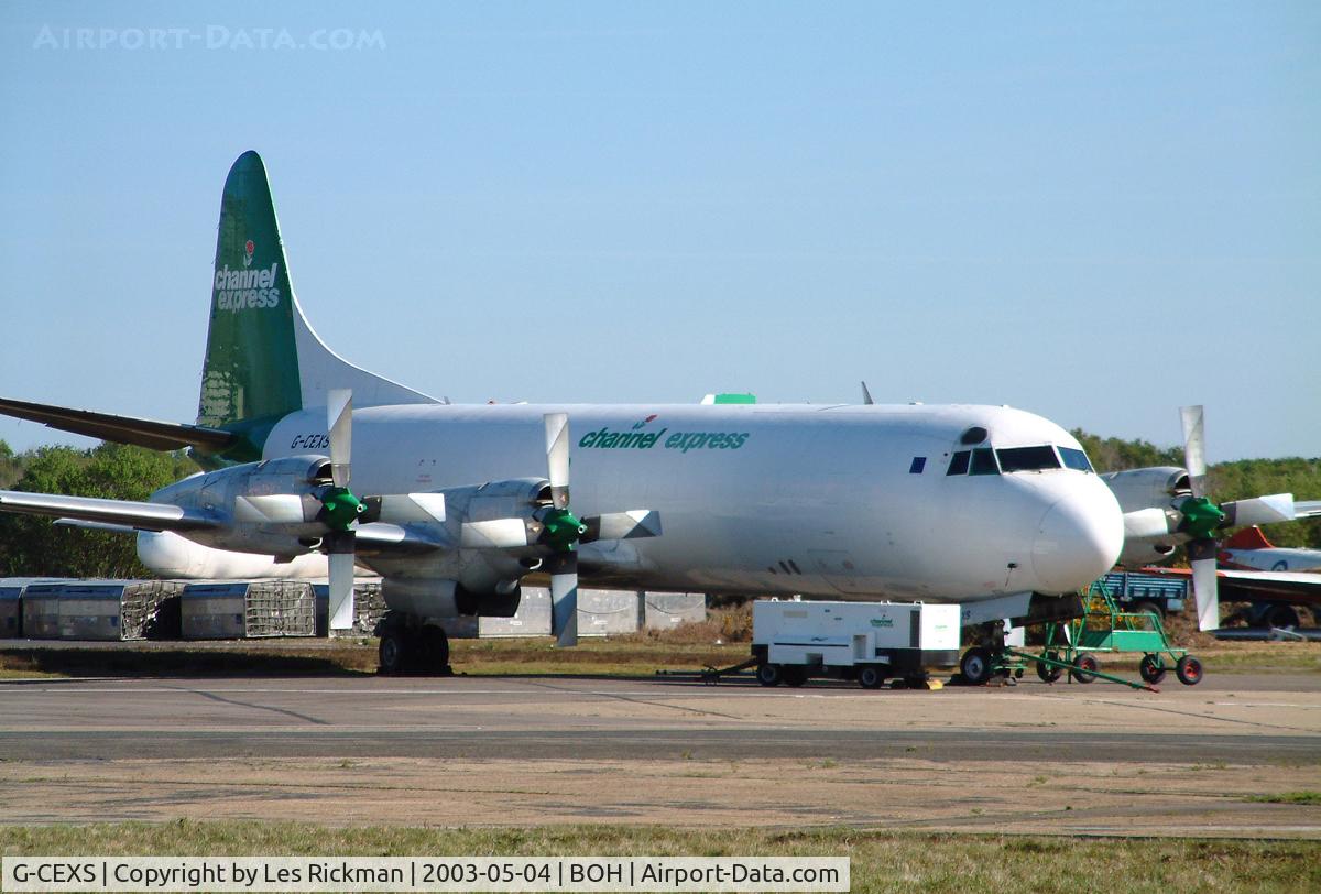 G-CEXS, 1960 Lockheed L-188C(F) Electra C/N 1091, L.188C Electra