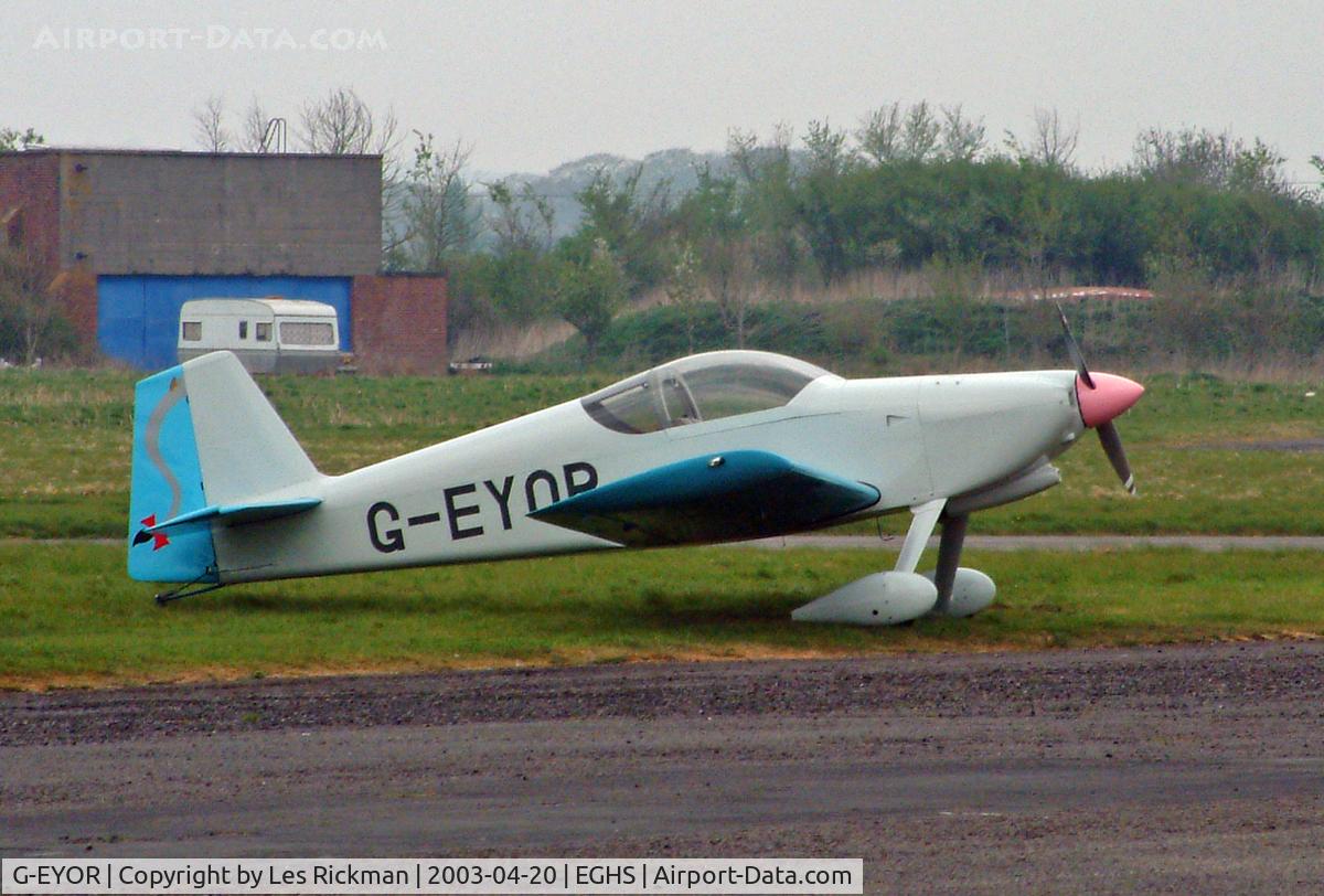 G-EYOR, 2001 Vans RV-6 C/N PFA 181A-13259, Vans RV.6