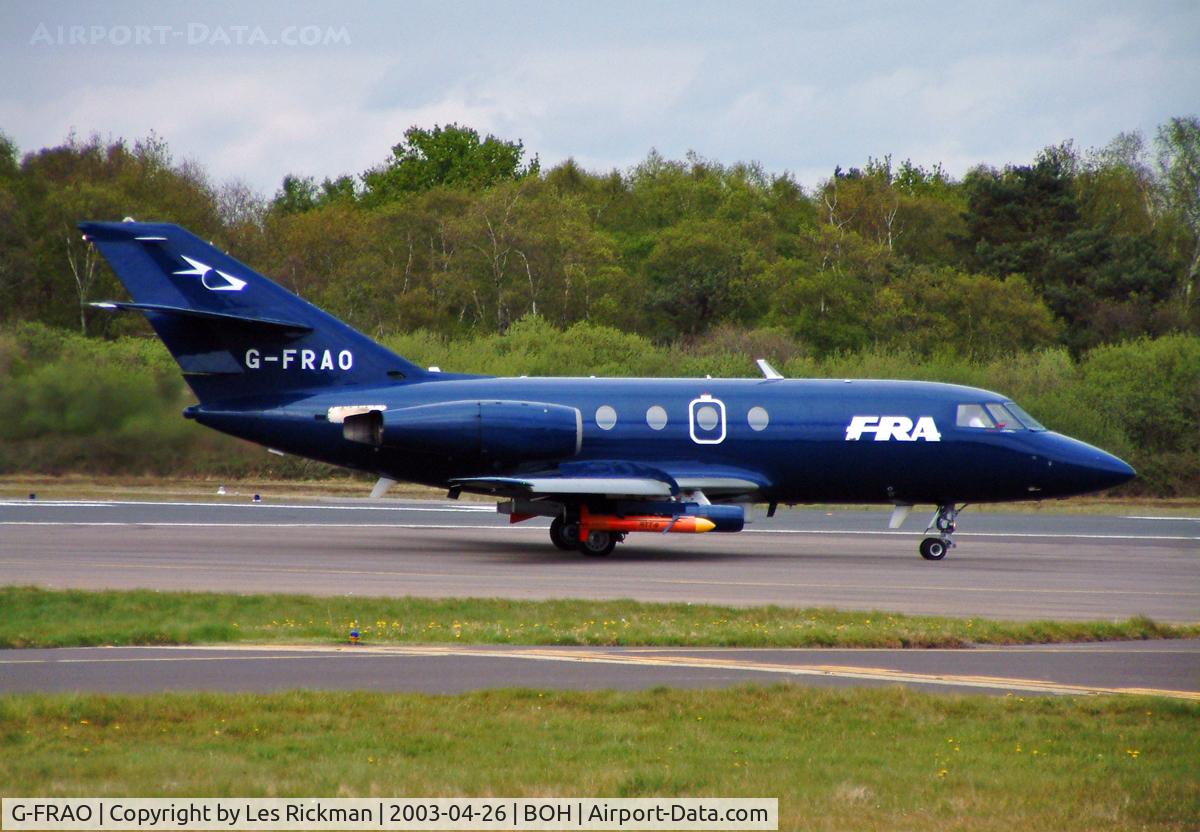 G-FRAO, 1969 Dassault Falcon (Mystere) 20DC C/N 214, Dassault Falcon 20DC