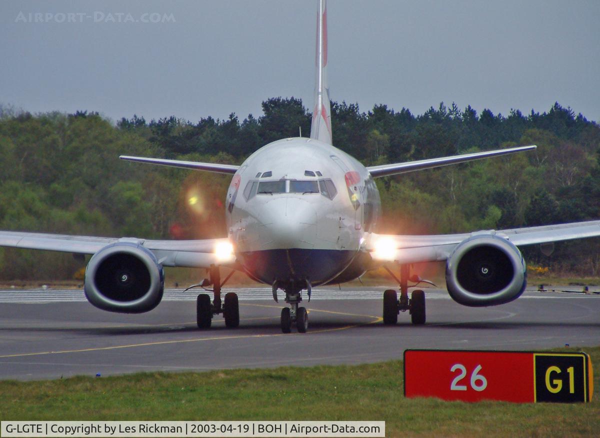 G-LGTE, 1991 Boeing 737-3Y0 C/N 24908, Boeing 737 3Y0