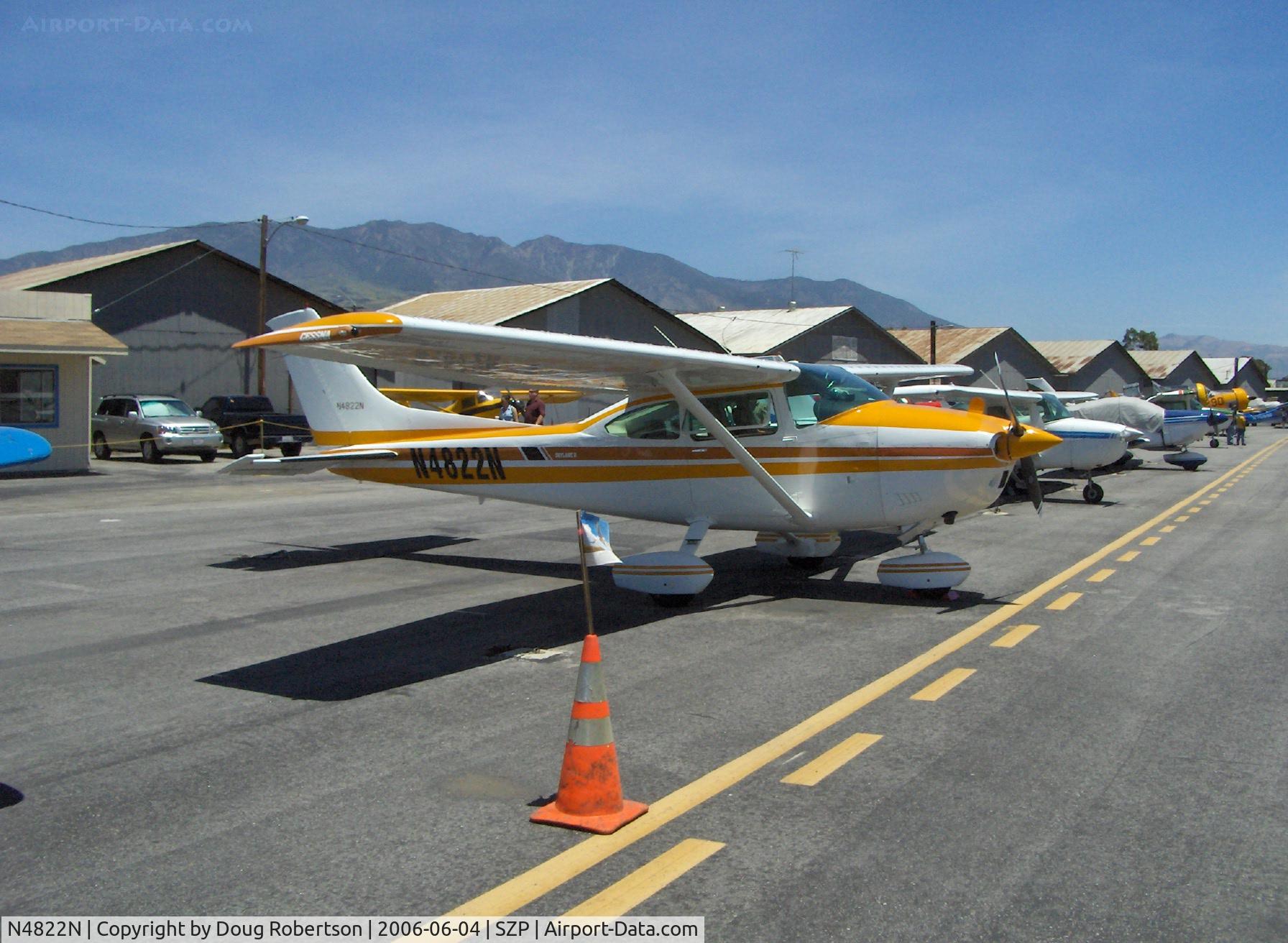 N4822N, 1979 Cessna 182Q Skylane C/N 18267394, 1979 Cessna 182Q SKYLANE, Continental O-470-U 230 Hp