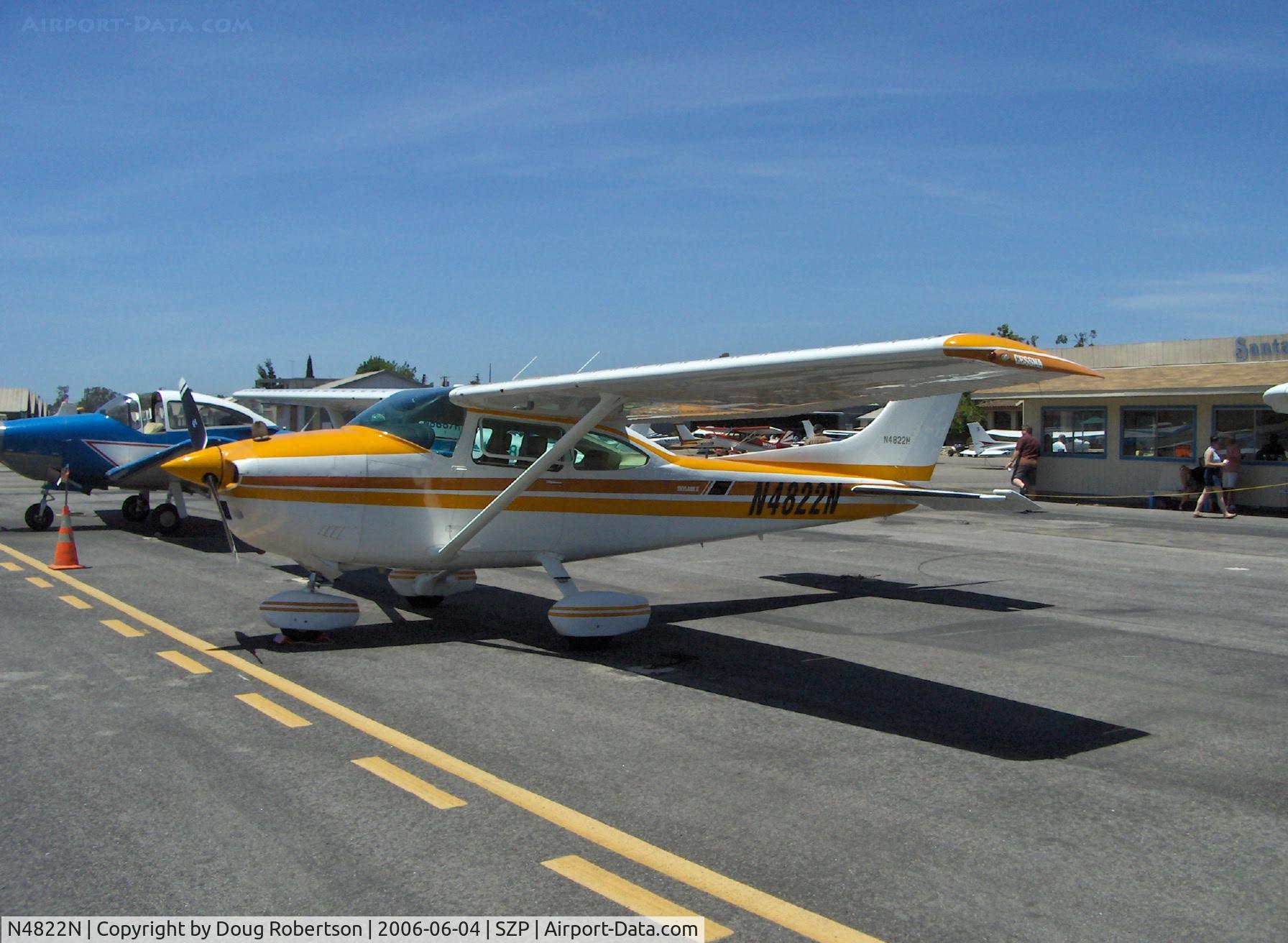 N4822N, 1979 Cessna 182Q Skylane C/N 18267394, 1979 Cessna 182Q SKYLANE, Continental O-470-U 230 Hp