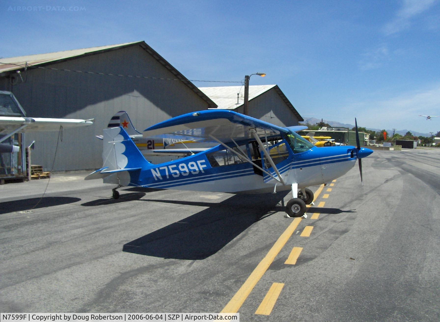 N7599F, 1970 Champion 7ECA Citabria C/N 745-70, 1970 Champion 7ECA CITABRIA, Lycoming O-235 115 Hp