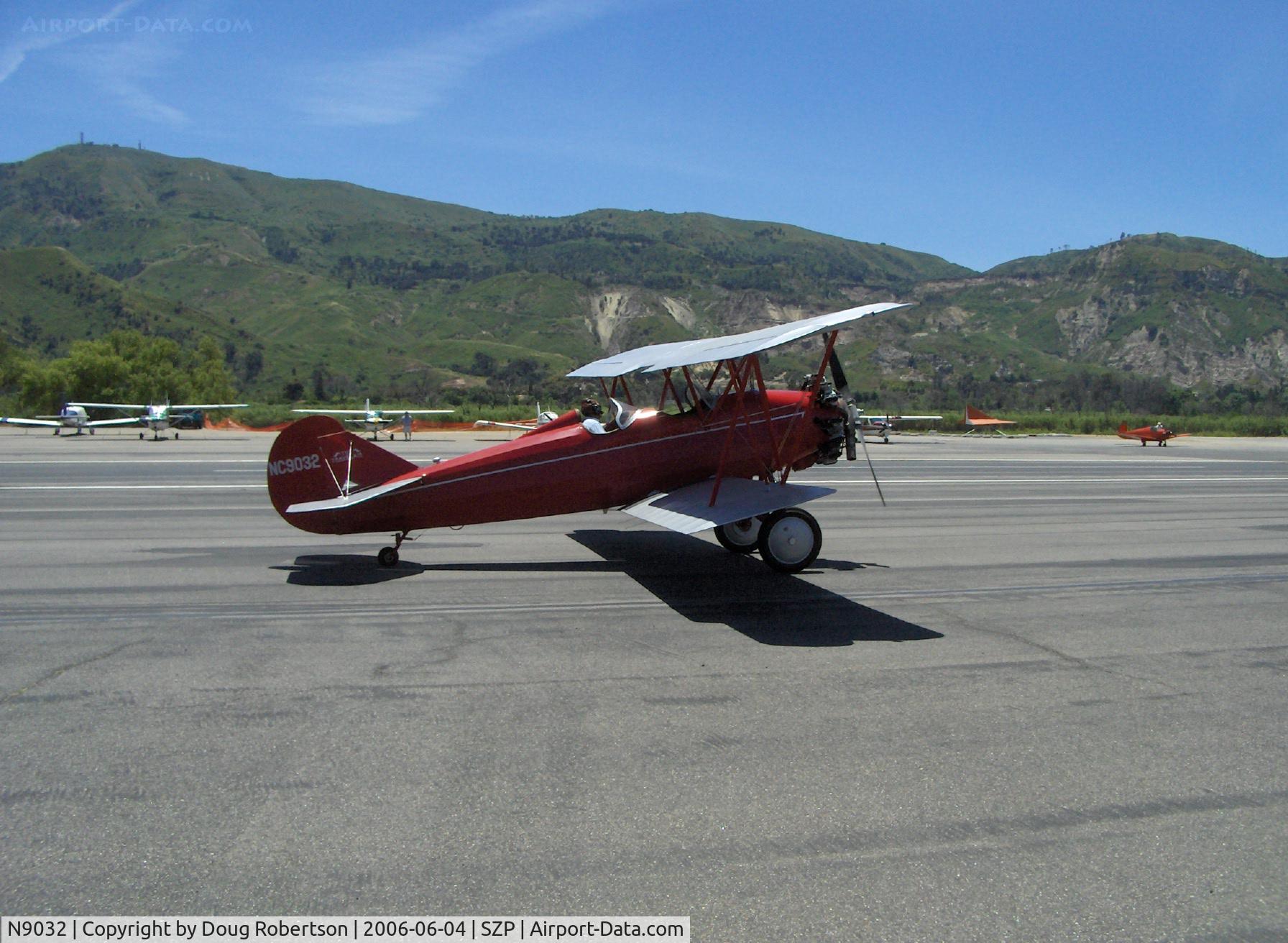 N9032, 1929 Curtiss-Wright Travel Air 4000 C/N 833, 1929 Curtiss-Wright TRAVEL AIR 4000, Continental W670 220 Hp, taxi after landing Runway 22