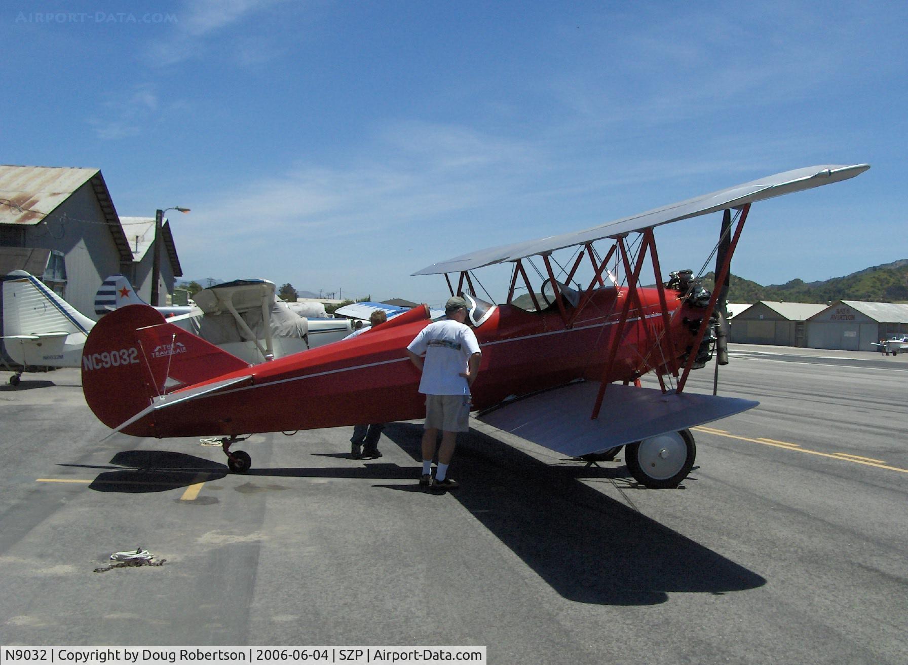 N9032, 1929 Curtiss-Wright Travel Air 4000 C/N 833, 1929 Curtiss-Wright TRAVEL AIR 4000, Continental W670 220 Hp