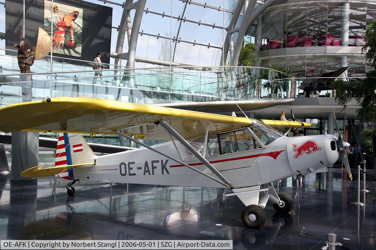 OE-AFK, 1953 Piper PA-18-105 Special C/N 18-2415, A Super Cub from 1953, Red-Bull-Hangar 7