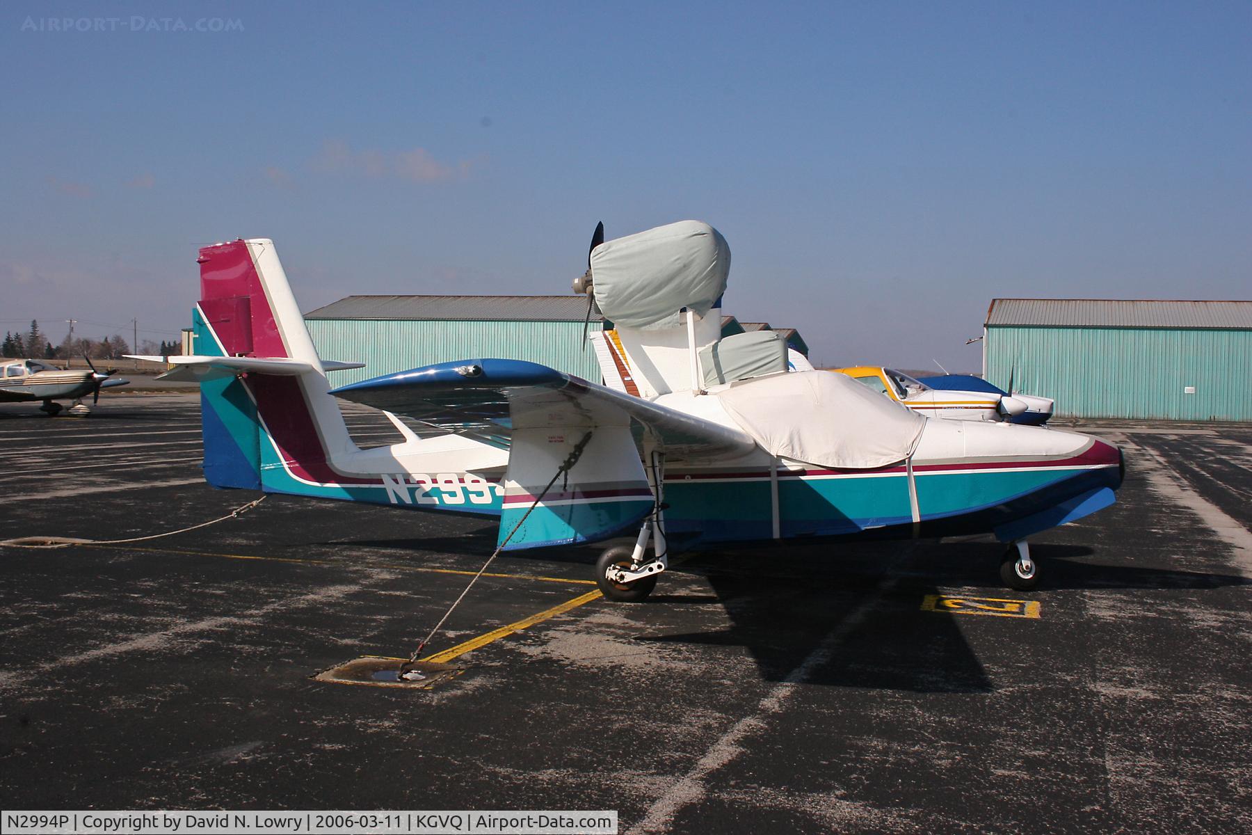 N2994P, 1979 Consolidated Aeronautics Inc. LAKE LA-4-200 C/N 956, N2994P at KGVQ.