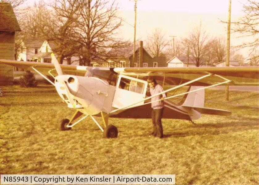 N85943, 1946 Aeronca 11AC Chief C/N 11AC-363, after 1976 rebuild completed