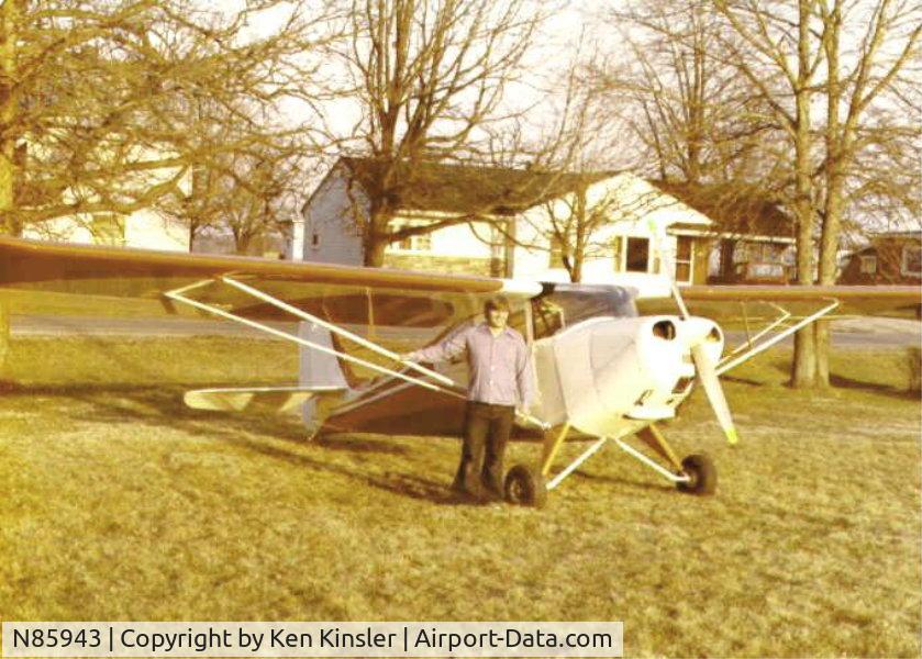 N85943, 1946 Aeronca 11AC Chief C/N 11AC-363, after 1976 rebuild completed