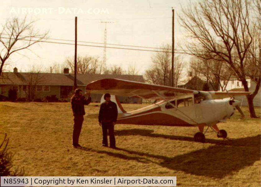 N85943, 1946 Aeronca 11AC Chief C/N 11AC-363, after 1976 rebuild completed