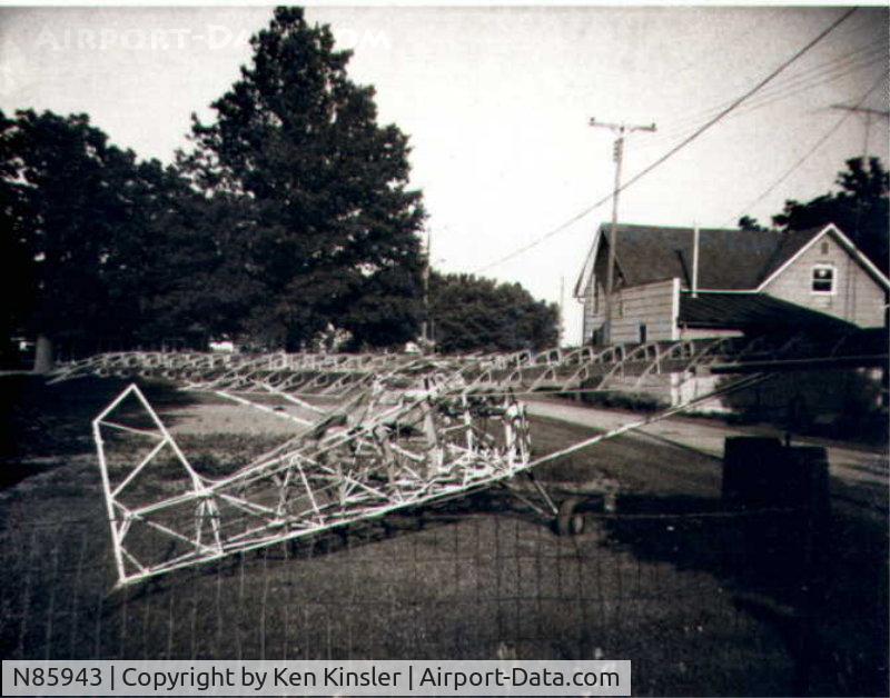 N85943, 1946 Aeronca 11AC Chief C/N 11AC-363, 1976 rebuild in progress
