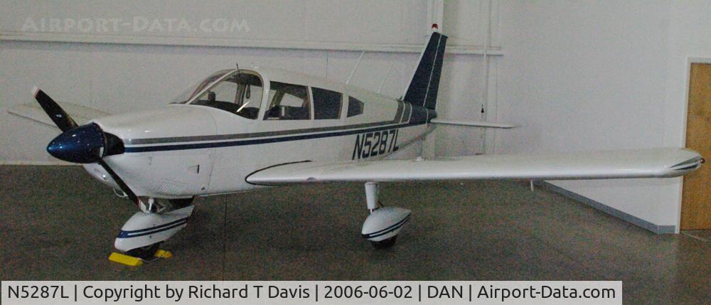 N5287L, 1967 Piper PA-28-180 C/N 28-4587, 1967 Piper PA-28-180 in Danville Va.