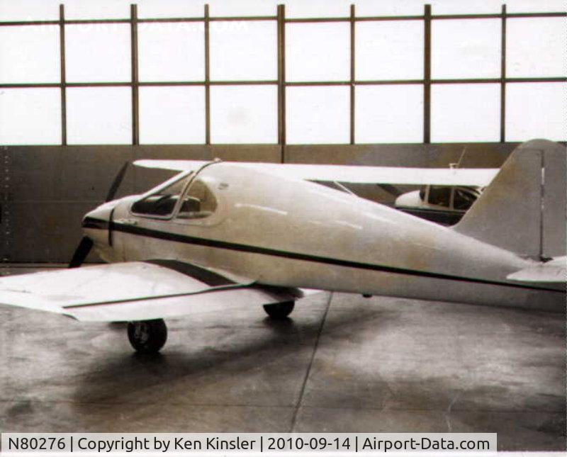 N80276, 1946 Culver V C/N V-195, after 1978 rebuild