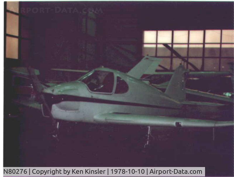 N80276, 1946 Culver V C/N V-195, after 1978 rebuild