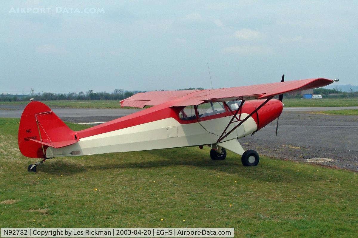 N92782, 1946 Piper PA-12 Super Cruiser C/N 12-228, PA-12 Super Cruiser