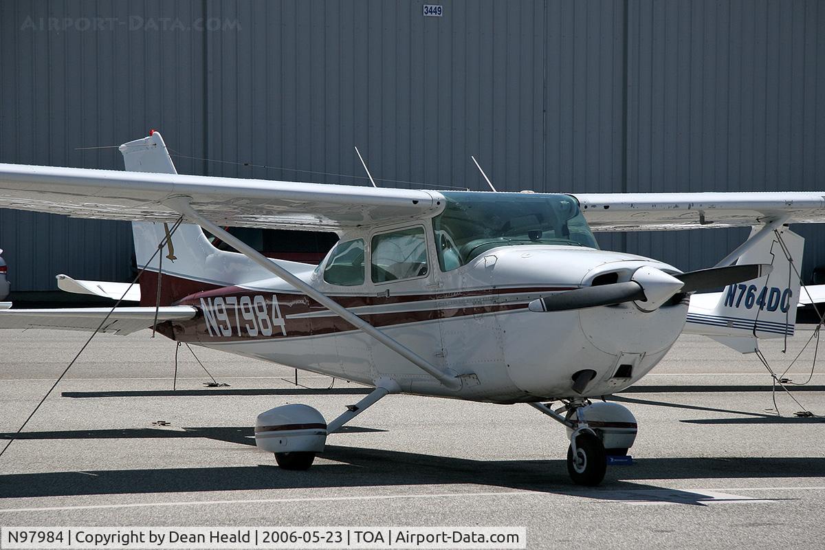 N97984, 1984 Cessna 172P C/N 17276244, 1984 Cessna 172P N97984 on the ramp at Torrance Municipal Airport (KTOA).