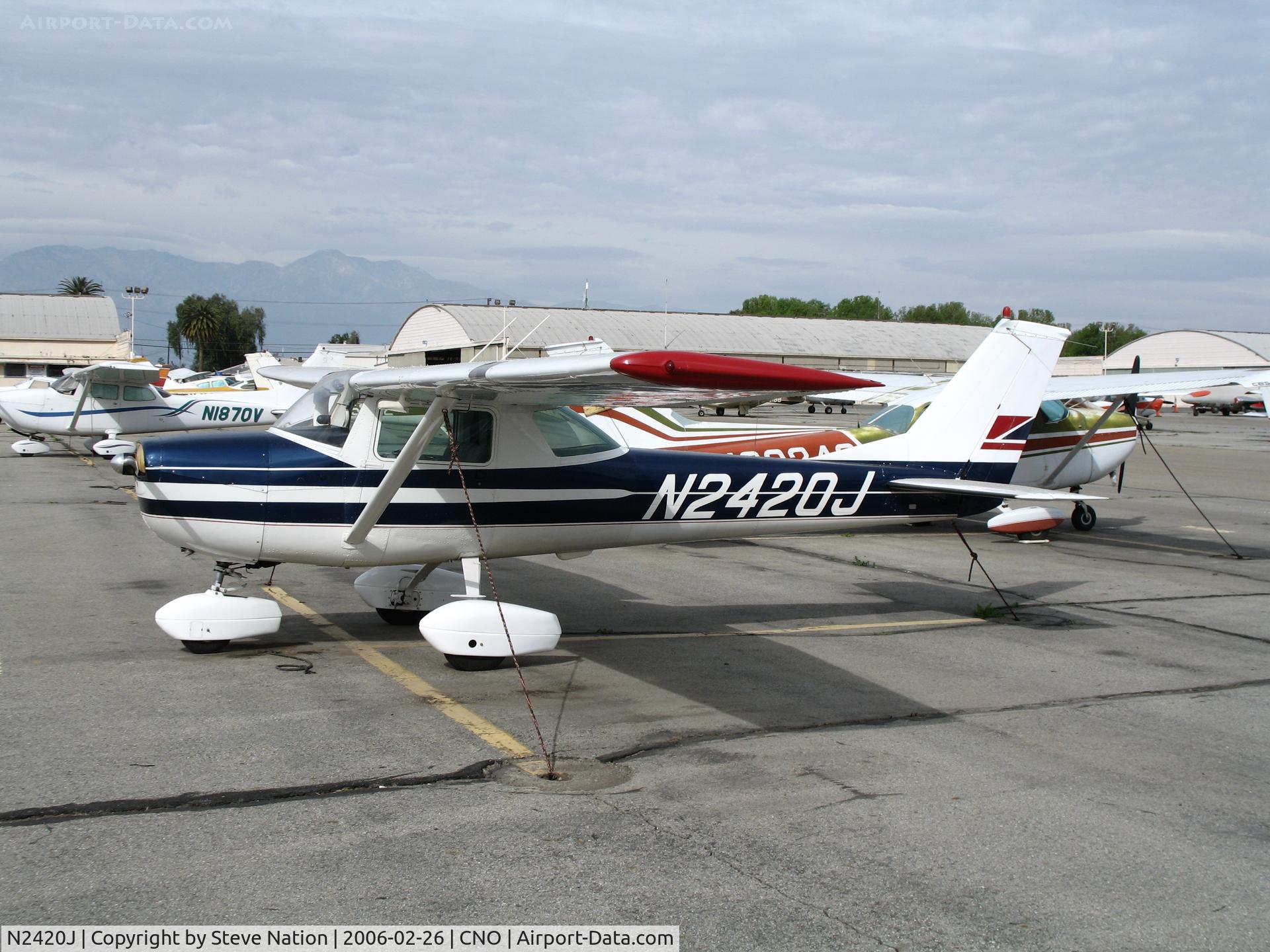 N2420J, 1966 Cessna 150G C/N 15065520, 1966 Cessna 150G @ Chino Municipal Airport, CA