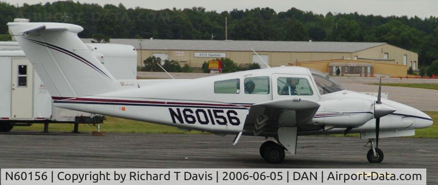 N60156, 1979 Beech 76 Duchess C/N ME-147, 1979 Beech 76 belongs to Averett University Flight School  in Danville Va.