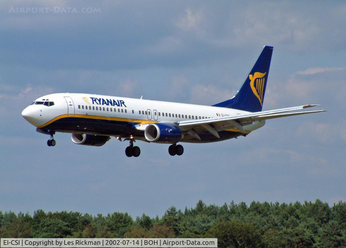 EI-CSI, 2000 Boeing 737-8AS C/N 29924, Boeing 737 8AS