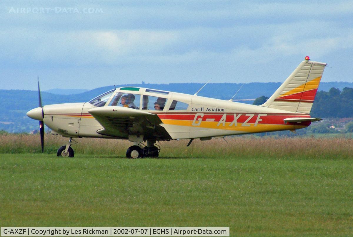 G-AXZF, 1970 Piper PA-28-180 Cherokee E C/N 28-5688, PA-28 Cherokee 180E