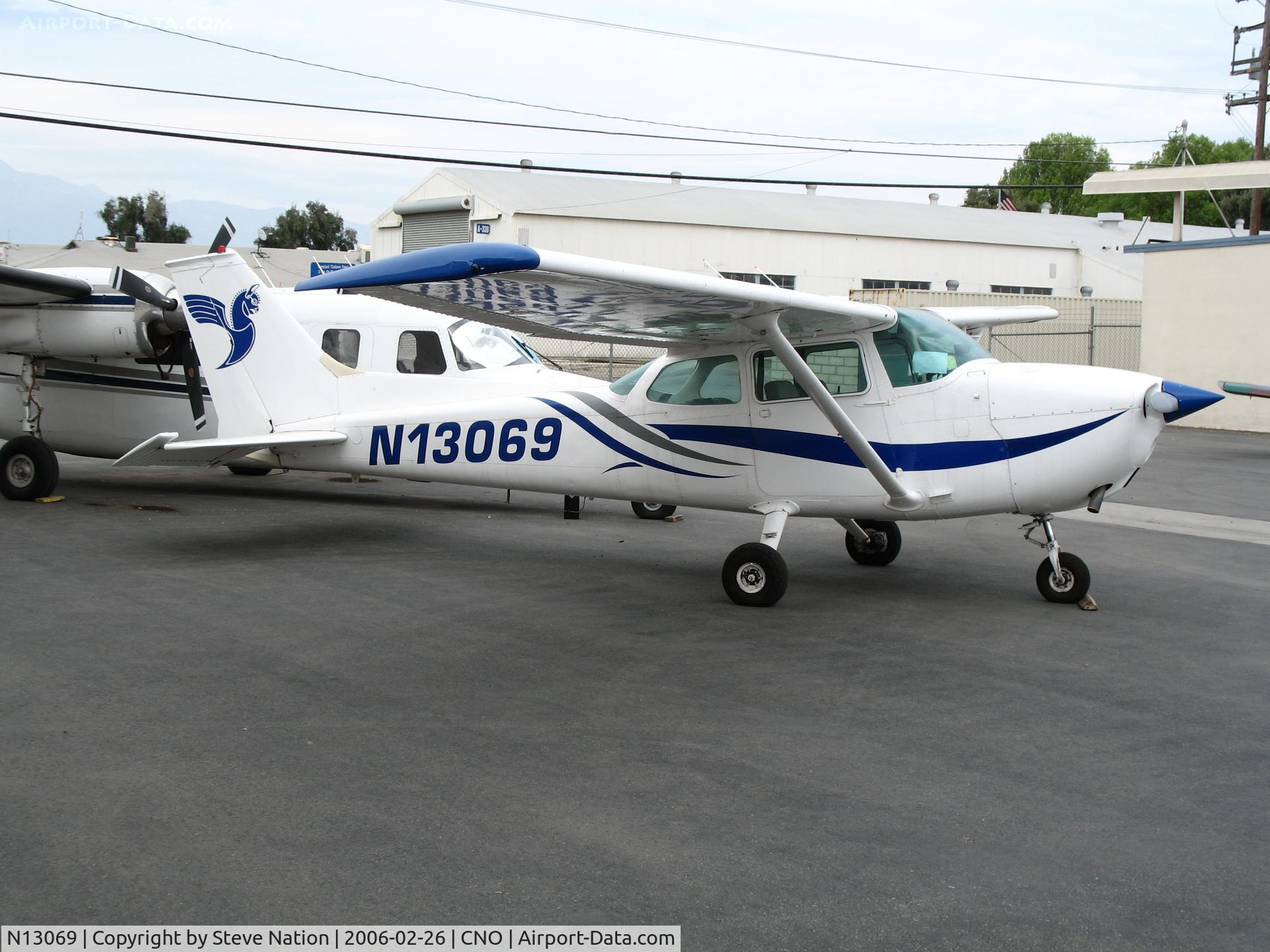 N13069, 1973 Cessna 172M C/N 17262472, 1973 Cessna 172M @ Chino Municipal Airport, CA