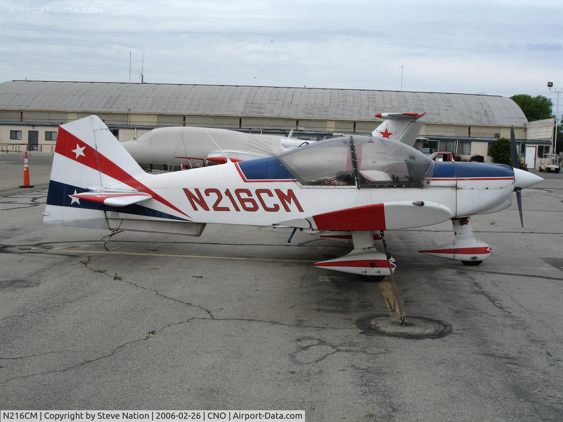 N216CM, 1984 Robin R-2160 Alpha Sport C/N 208, 1984 Avion P Robin R.2160  @ Chino Municipal Airport, CA