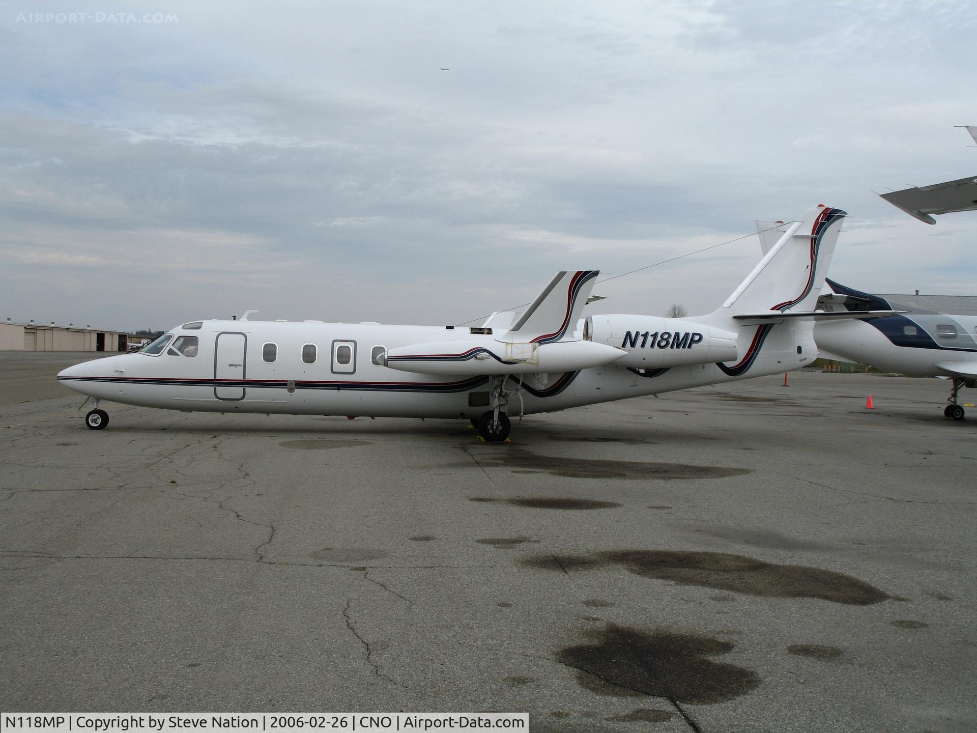 N118MP, 1981 Israel Aircraft Industries IAI-1124A Westwind II C/N 340, MVP Air 1981 Israeli Aircraft Industries 1124A @ Chino Municipal Airport, CA