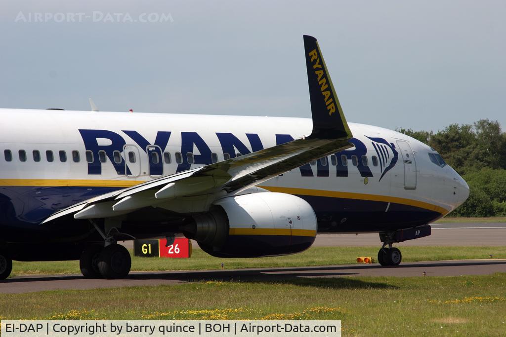 EI-DAP, 2003 Boeing 737-8AS C/N 33551, RYANAIR 737-800