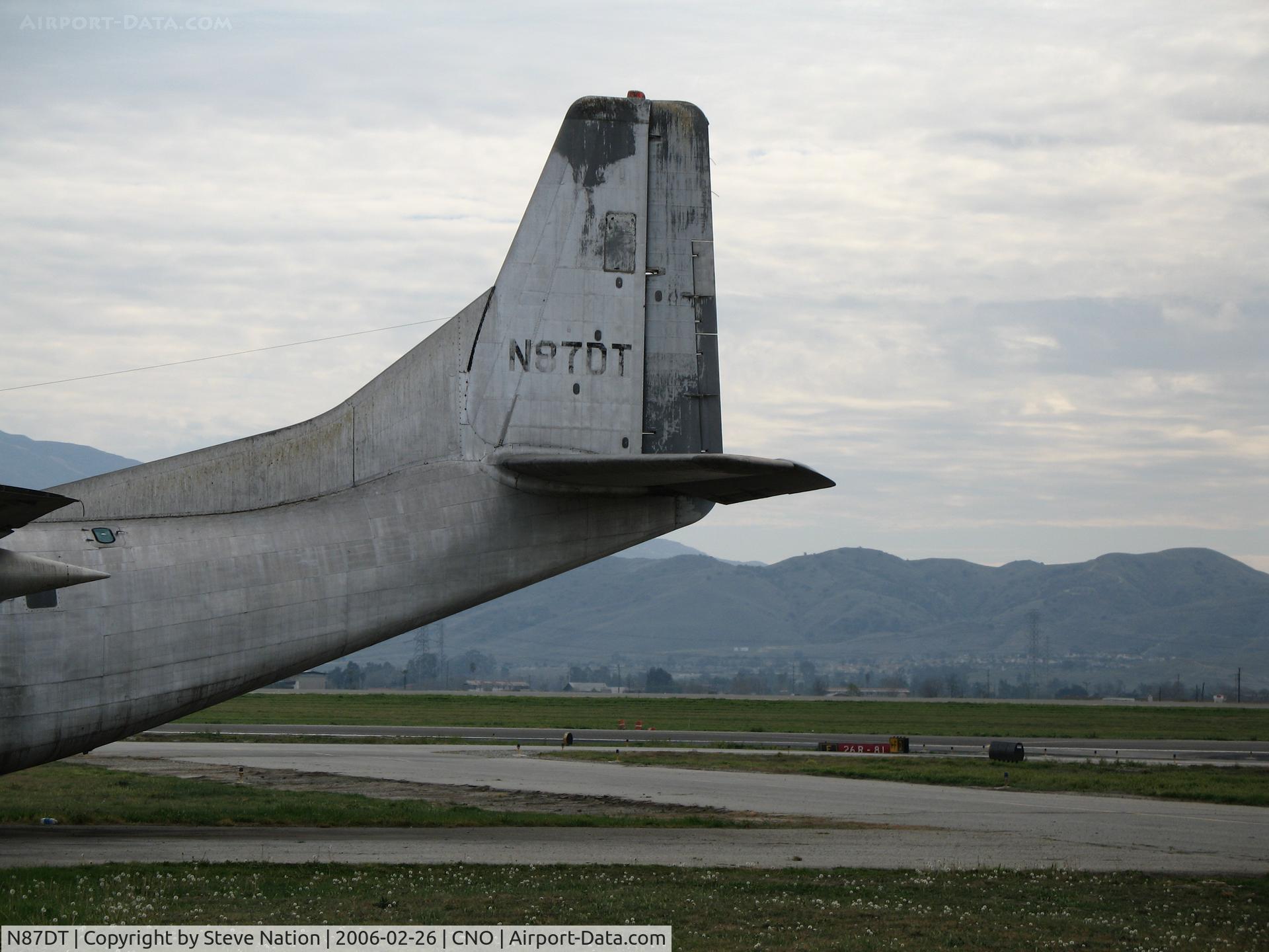 N87DT, 1954 Fairchild C-123K Provider C/N 20030, Military Aircraft Restoration Fairchild C-123K (54-0581) @ Chino Municipal Airport, CA