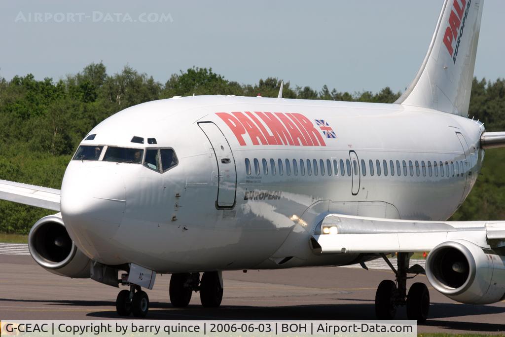 G-CEAC, 1974 Boeing 737-229 C/N 20911, PALMAIR 737-200