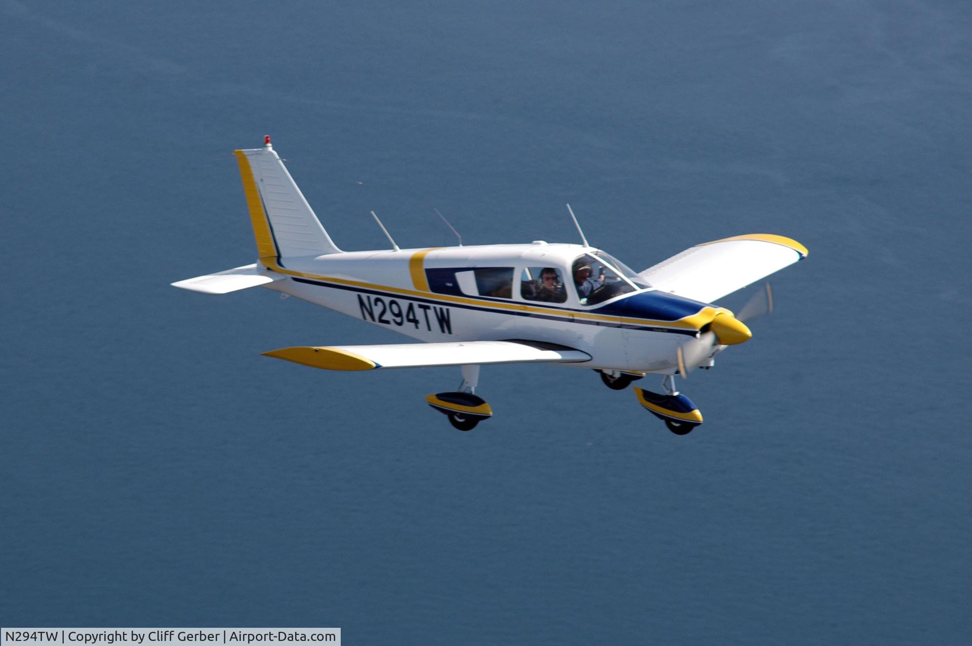 N294TW, 1965 Piper PA-28-160 Cherokee C/N 28-2202, Over Friday Harbor, Washington State