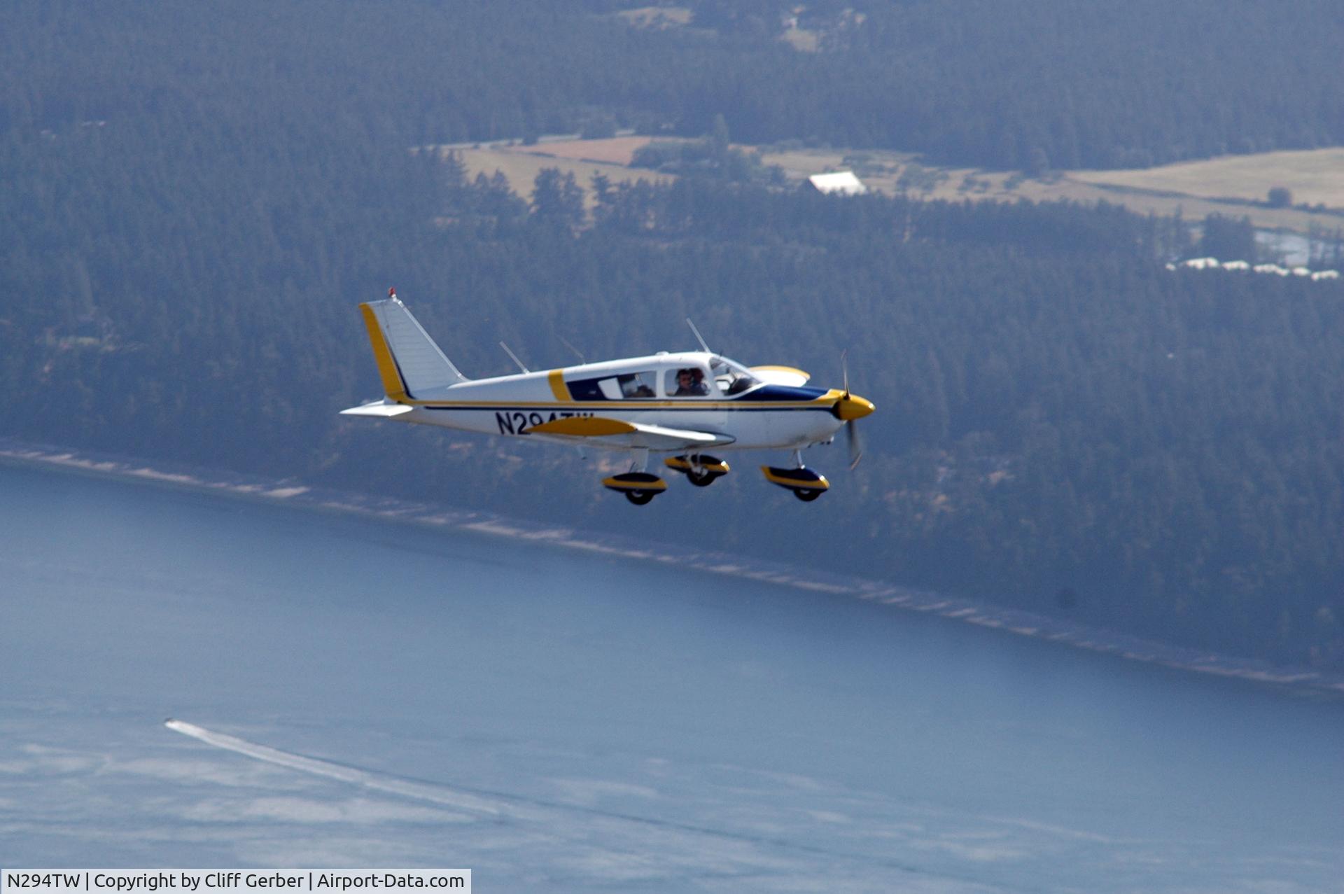 N294TW, 1965 Piper PA-28-160 Cherokee C/N 28-2202, Off Friday Harbor, Washington State