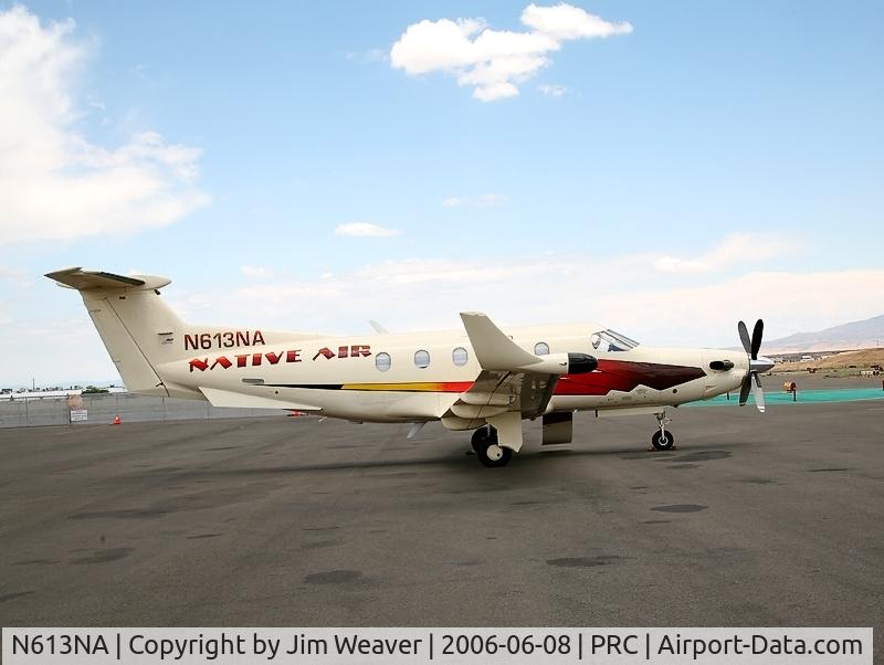 N613NA, 1996 Pilatus PC-12/45 C/N 197, Photographed at Love Field, Prescott, AZ