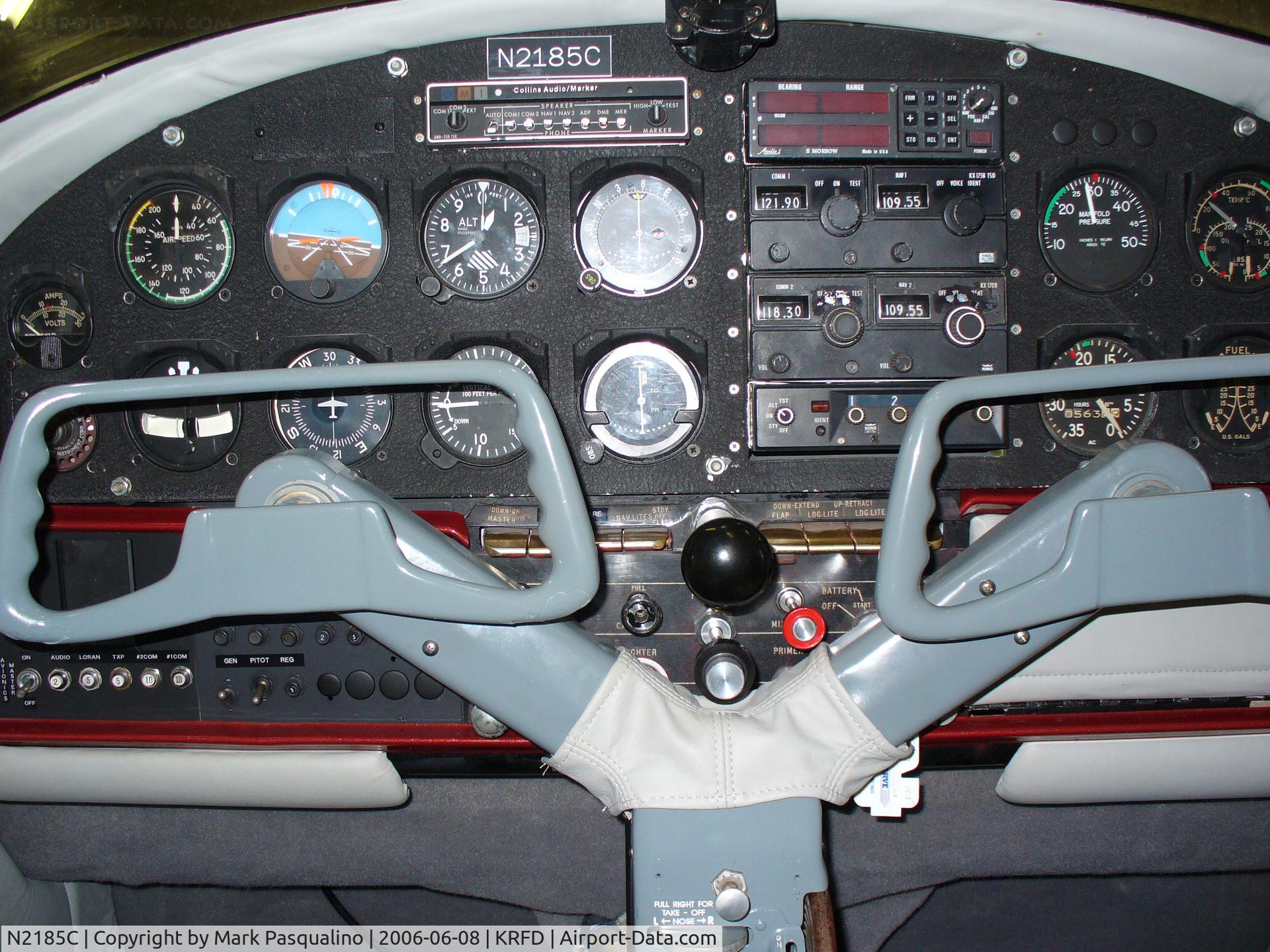 N2185C, 1955 Cessna 195B Businessliner C/N 16170, Cessna 195