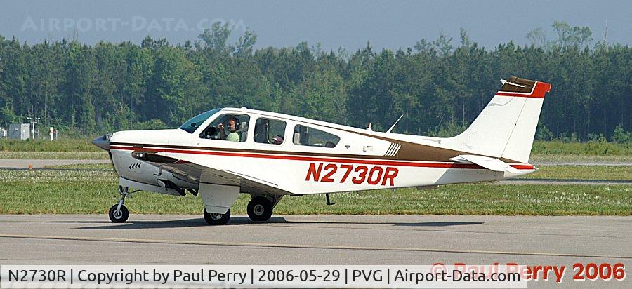 N2730R, 1978 Beech F33A Bonanza C/N CE-792, Departing KPVG for 3G6, taking the family home on Memorial Day