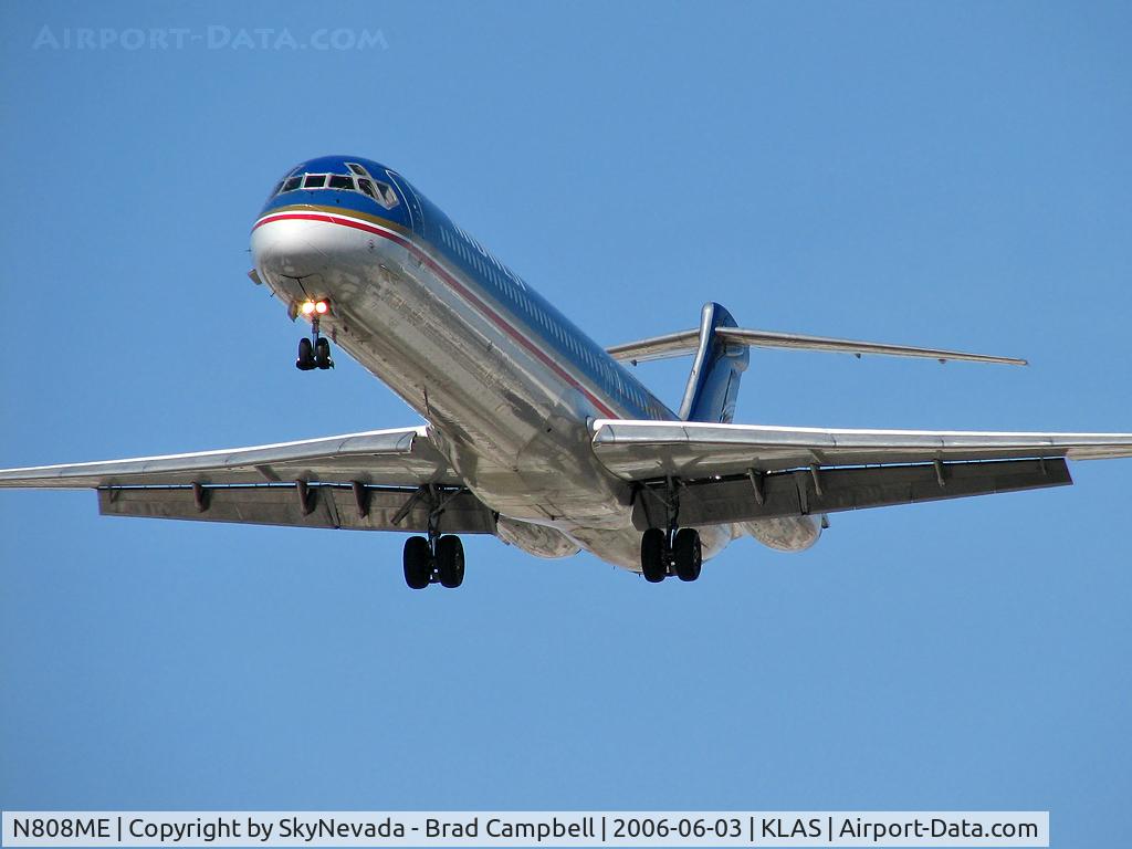 N808ME, 1981 McDonnell Douglas MD-82 (DC-9-82) C/N 48070, Midwest Airlines / 1981 Mcdonnell Douglas DC-9-82(MD-82)