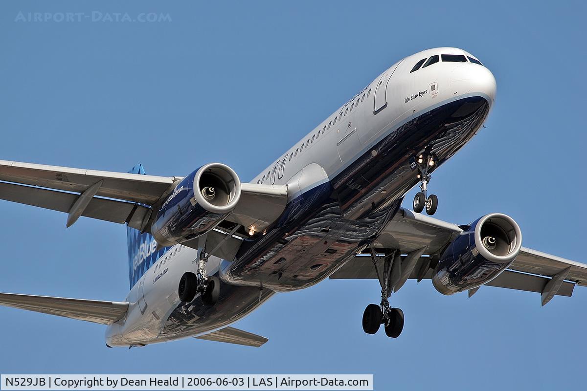 N529JB, 2001 Airbus A320-232 C/N 1610, Jet Blue N529JB 
