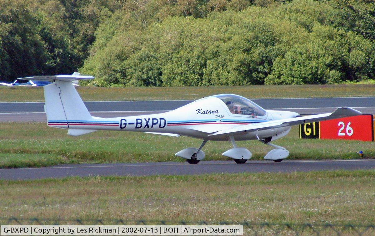 G-BXPD, 1997 Diamond DA-20A-1 Katana C/N 10259, Diamond Katana DA.20-A1