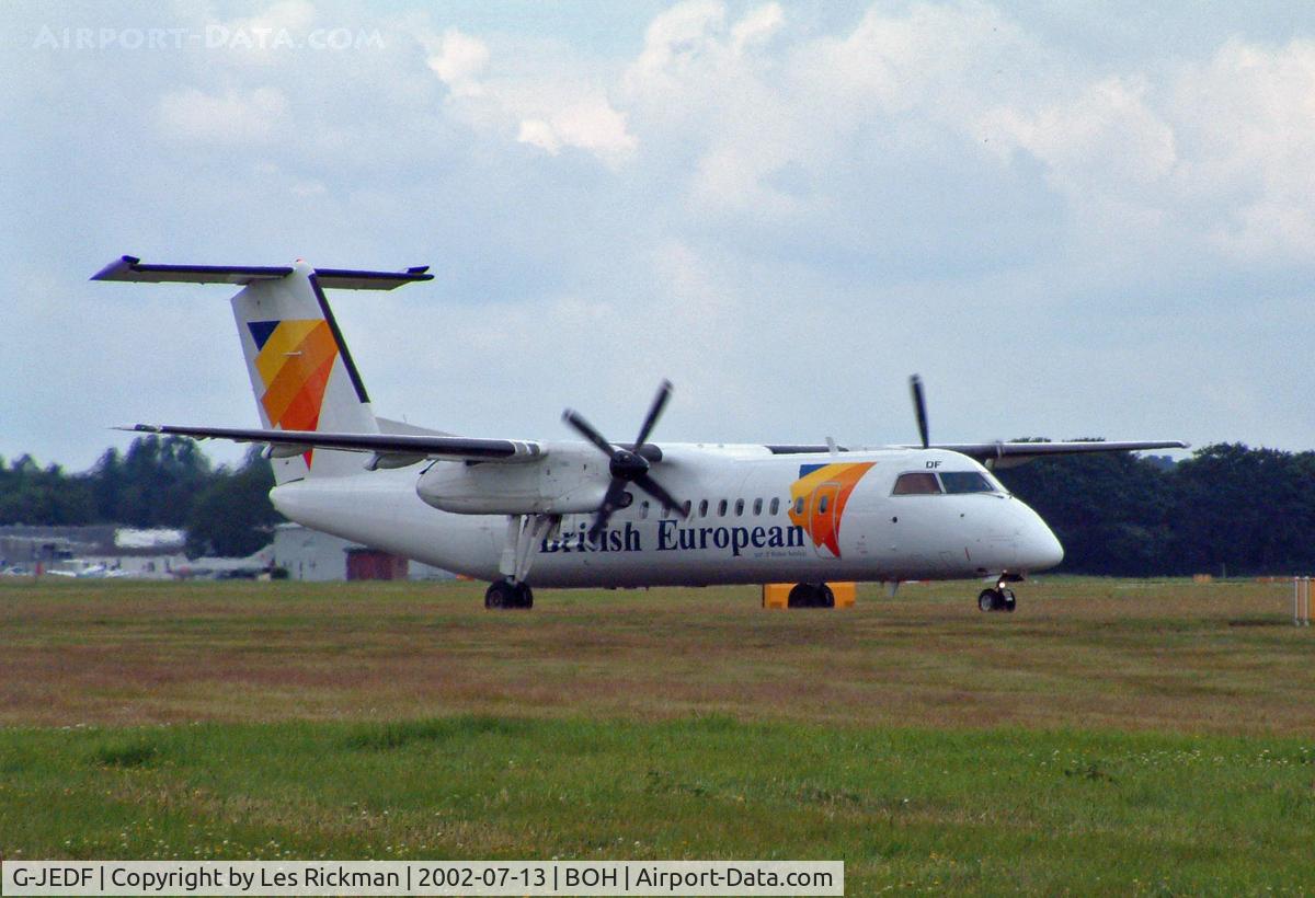 G-JEDF, 2000 De Havilland Canada DHC-8-311Q Dash 8 C/N 548, D.H.C.8Q-311B Dash Eight